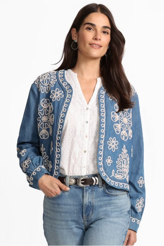 Johnny Was Soutache Bolero Jacket