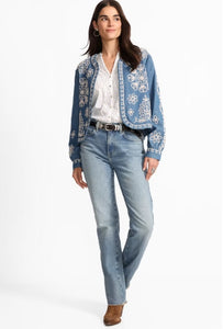 Johnny Was Soutache Bolero Jacket