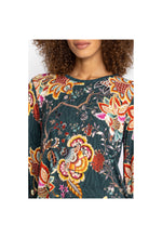 Load image into Gallery viewer, Johnny Was Orizaba Puff Sleeve Top
