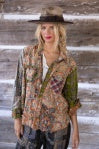 Load image into Gallery viewer, Magnolia Pearl Piecewise Kelly Western Shirt
