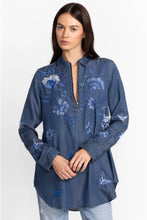 Load image into Gallery viewer, Johnny Was Jazmine Zipup Shirt Tunic
