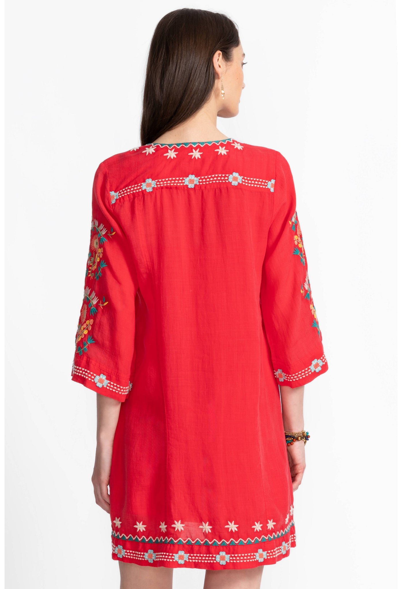 Johnny Was Marisol Seamed Swing Dress (Slip) The Colony Shop Johnny Was Marisol Seamed Swing Dress (Slip) The Colony Shop