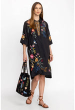 Load image into Gallery viewer, Johnny Was Indalo Henley Kimono Sleeve Dress (Slip)
