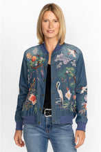 Load image into Gallery viewer, Johnny Was Heron Button Up Bomber Jacket
