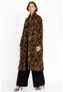 Johnny Was Sonora Faux Fur Long Coat