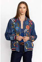 Load image into Gallery viewer, Johnny Was Dionne Snap Front Bomber Jacket

