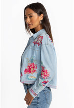 Load image into Gallery viewer, Johnny Was Talulla Cropped Denim Jacket
